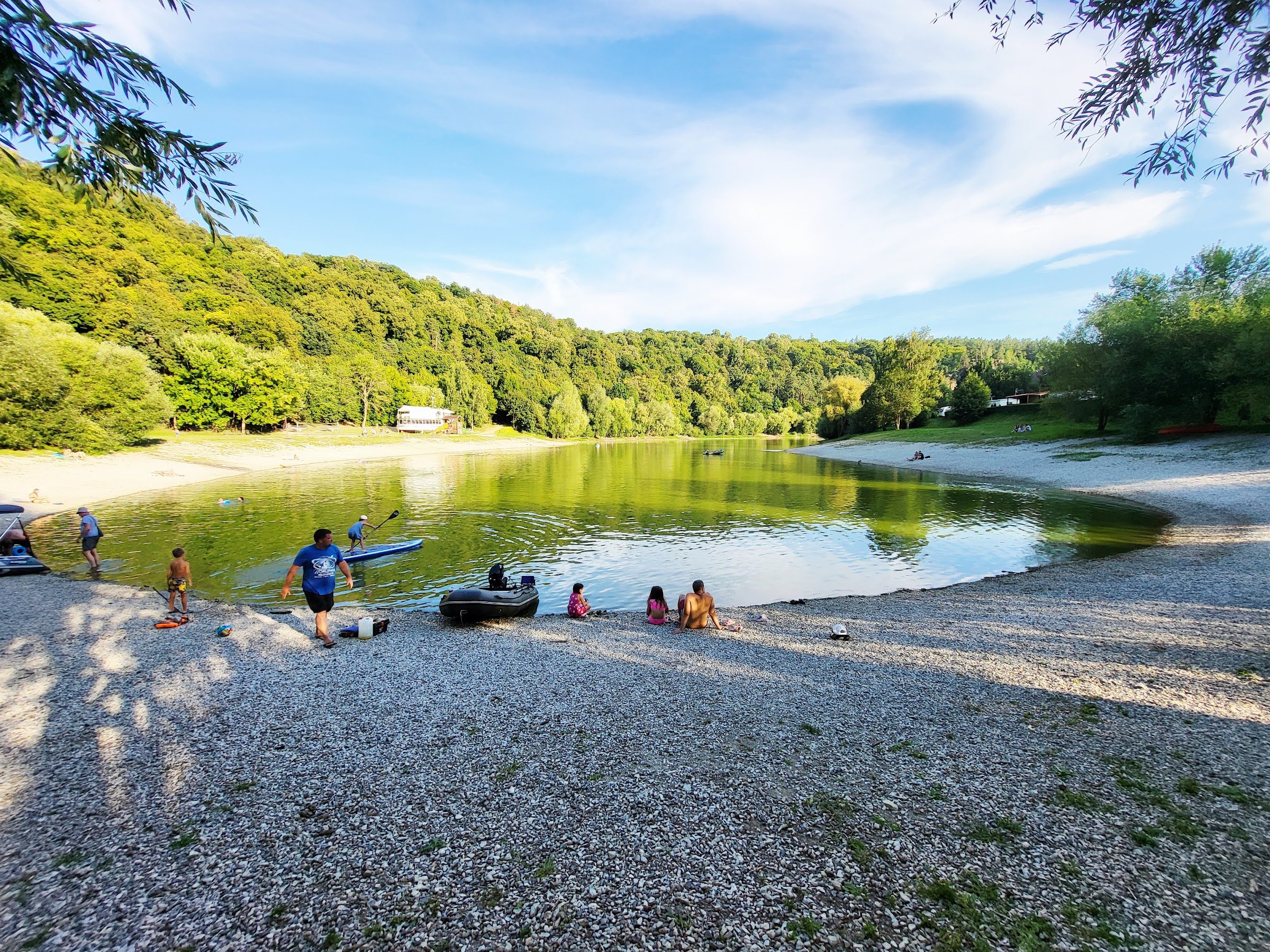 Camp Bítov (Kemp Bítov) — Bítov Castle / Dyje River
